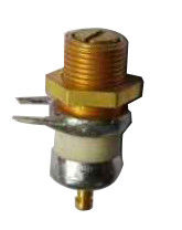 satın al CWT10-1-1 / 10 Pistonlu Giyotin Kapasitör 1-10pF 250VDC Ayarlanabilir Kapasite online manufacture