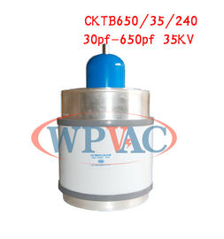 satın al Seramik Vakum Yüksek Gerilim Değişken Kondansatör 30 ~ 650pf 35KV Kararlı Performans online manufacture
