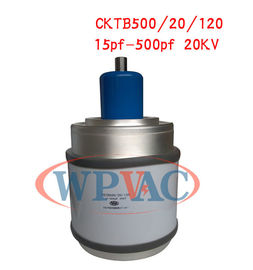 satın al HF Isıtma Odun Makinası Küçük Vakum Değişken Kapasitör 15 ~ 500pf 20KV online manufacture